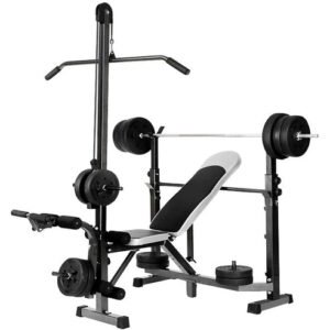 Multifunction Bench Press with Pulley 6 in 1
