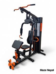 Single Station Multi Gym Machine | Home Gym Fitness Equipment | Lat Pulldown, Chest Press, Leg Extension All-in-One