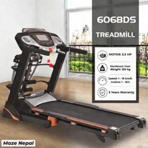 Treadmill 6068DS 3.5HP Foldable Home Gym Treadmill (Automatic)