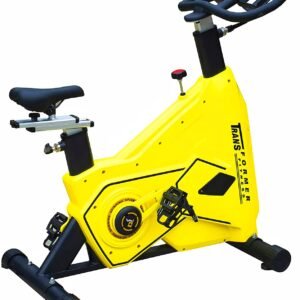 Pro Indoor Spin Bike | Heavy Duty Exercise Cycle | Adjustable Resistance Home Gym Cardio Bike
