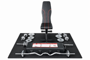 Home Gym Set With Adjustable Bench