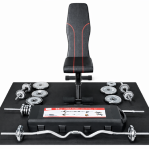 Home Gym Set With Adjustable Bench